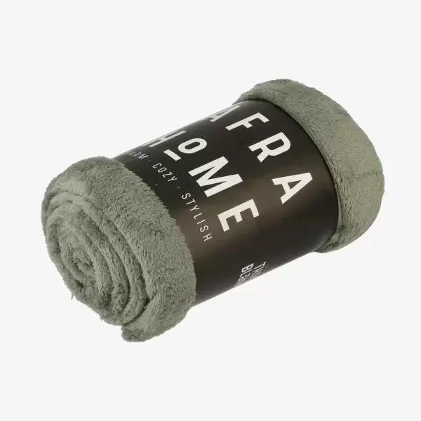 پتو بهاره لاواترا 220*170 سبز سیج 2203 با باندرول افرا